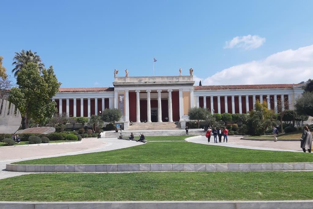 Comfortable Apt, Next To Archeological Museum! Atenas Exterior foto